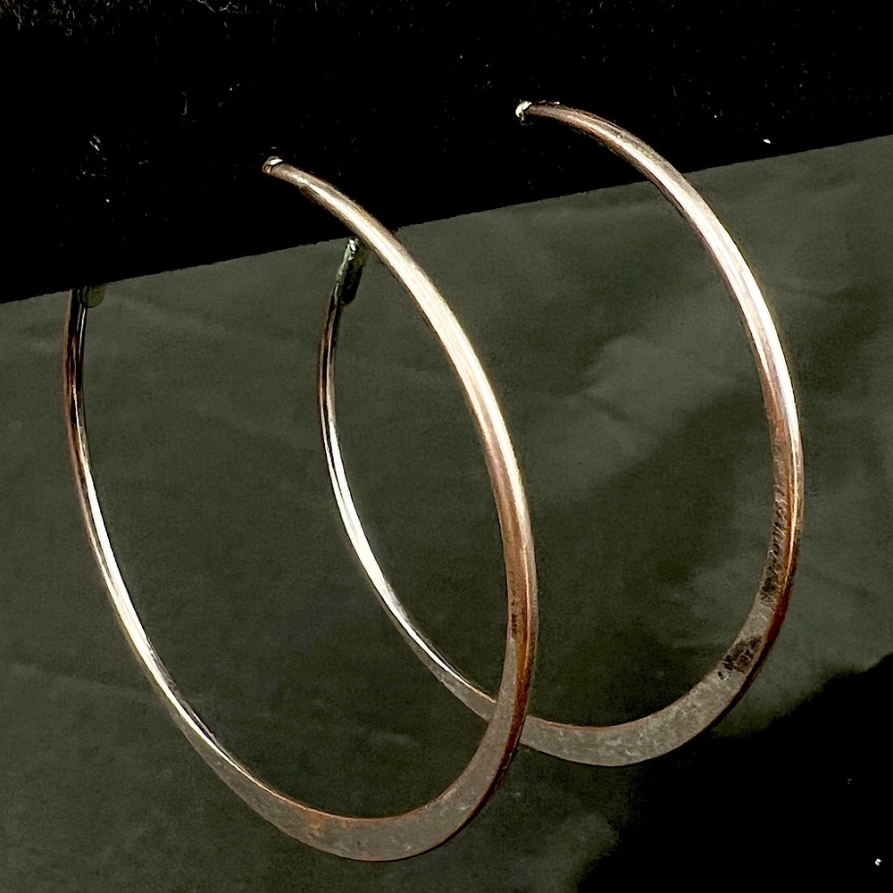 Silver Hoop Earrings